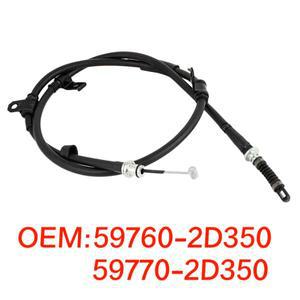 597602 D350 주차 핸드 브레이크 릴리스 케이블 와이어 왼쪽 및 오른쪽 현대 Elantra 2003-2006 59760-2D35