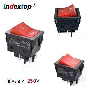 압력 스위치 50A/30A 인버터 용접기의 전원 스위치는 4/6 핀이  복합 은 접점 고전력 보트 모양 채택