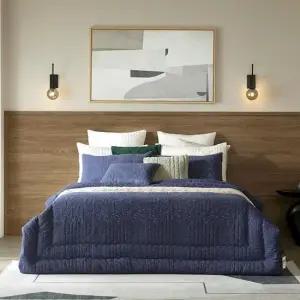 [박술녀] 순면 도톰 겨울차렵 침구 풀세트 퀸Q (작품명 초연2) 이불/패드/베개커버