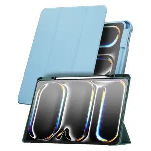 아이패드 프로 7세대 13인치 M4/M5 호환 애플펜슬 수납 투명분리형 케이스