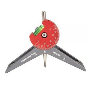 STRONG HAND TOOLS 마그네틱 표시 다이얼 센터링 이상의 직경 파이프 1CM2 알루미늄 양극 회전 360 MPCH250 산화