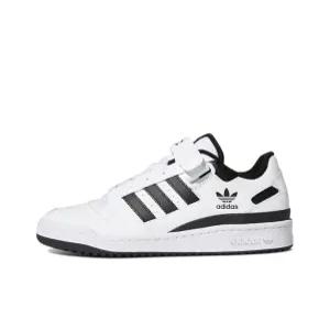 아디다스 포럼 로우 화이트 스니커즈 블랙 FY7757