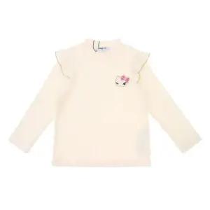 [갤러리아] 프렌치캣 어깨프릴티셔츠 아이보리 Q55DDT220