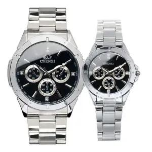 [골드스마일]TC2 커플시계 손목시계 메탈시계 CH-019F(BLACK) 커플손목시계 여성시계