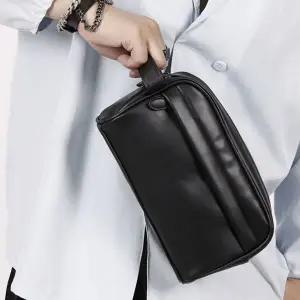 [하프클럽/]비즈니스 출퇴근 루이 블랙 클러치백 남성 슬림