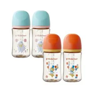 더블하트 아기 분유 수유 젖병 디어프렌즈 240ml 4개