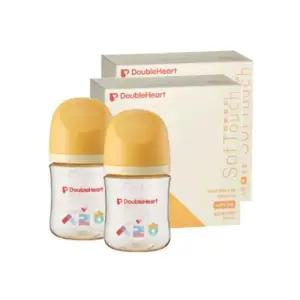 더블하트 수유 젖병 한글 트윈팩 출산 준비 160mlX2개
