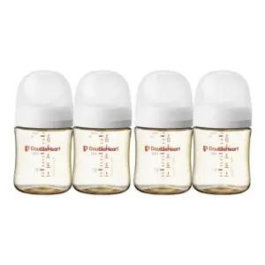 더블하트 베이직 젖병 트윈팩 160ml S 젖꼭지 세트