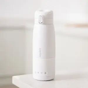 휴대용 무선 분유포트 500ml 가열 보온병 보온포트 텀블러