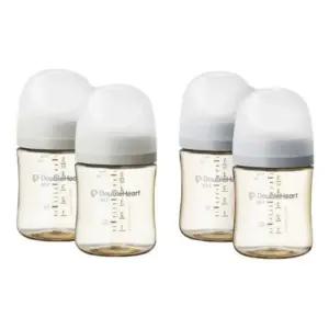 더블하트 신생아 젖병 트윈팩 160mlX2 출산 축하 준비