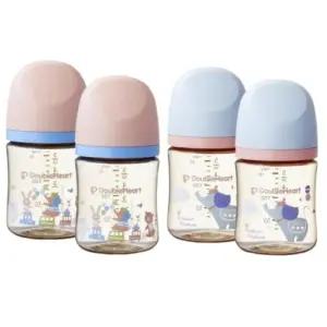 더블하트 수유 젖병 신생아 출산 준비 선물 트윈팩 X2