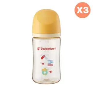 더블하트 아기 젖병 한글 헤리티지 에디션 240ml 3개