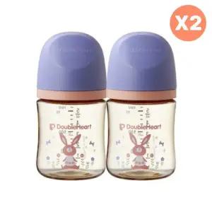 더블하트 신생아 PPSU 젖병 160ml 트윈팩 래빗 2개