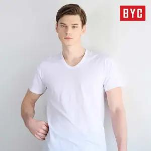 BYC 남자 에어로쉬 반팔런닝 4매세트