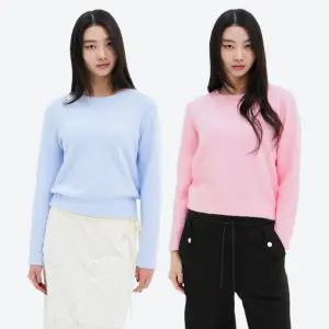 [에잇세컨즈] 라운드넥 컬러 풀오버 (125151MB1) (2종)