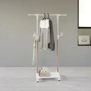 왕자 네오스페이스 오크콤비 이동식 행거