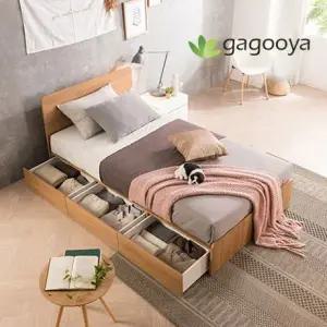 슈퍼싱글 762 3칸서랍형 침대 - 매트리스 포함