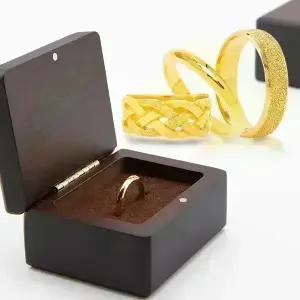 순금반지 3.75g 4종 우드케이스