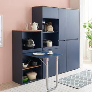 루미너스 접이식 식탁 렌지대 주방 틈새 수납장 전자렌지대 전자렌지 선반 밥솥 다이 그릇장 부엌 틈새장