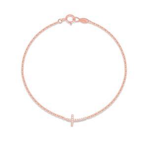 [도로시] 14k NJ 스틱 십자가 팔찌