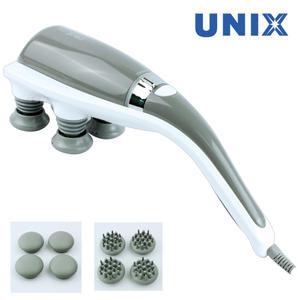 유닉스 솔리드 핸드 진동 마사지기 MX-2900[교체봉2종][공식대리점]손 등 어깨 종아리 발 안마기 마사지건