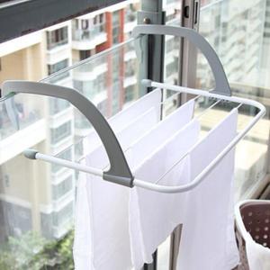 다용도 접이식 건조대 벽걸이 창틀 베란다 빨래 건조대 행거