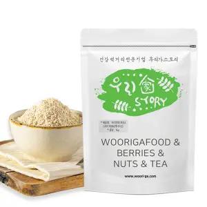 캐나다산 볶은 귀리 가루 분말 1kg 1봉 귀리 우유 쉐이크