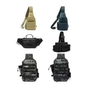 크로스백 보조가방 루어 낚시가방 다용도 루어 힙색 보조 슬링백 크로스백 밀리터리 슬링백 멀티 백팩