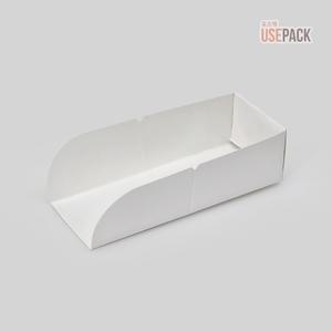 종이트레이 조립형 핫도그 무지 소 100개