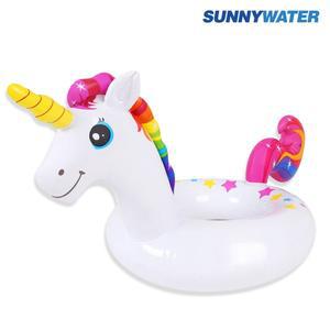 [케이에스몰]써니워터 트윙클 유니콘 튜브 장 펜션 워터파크 유아동  용품