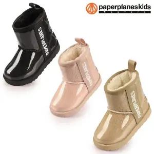 [페이퍼플레인키즈]어린이 양털 부츠 아동 유아 겨울 털 PK8218