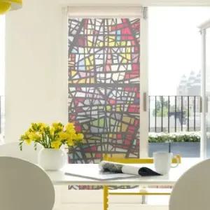 아트박스 꾸밈 eh312-스테인드글라스_유리문시트지