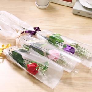 로즈데이 비누꽃 장미 한송이 꽃다발 선물 레드 핑크 바이올렛