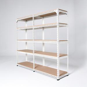 부원진열장 조립식 볼트식 620 연결형 진열대 베란다 철제 건조기 앵글 제작 선반 5단