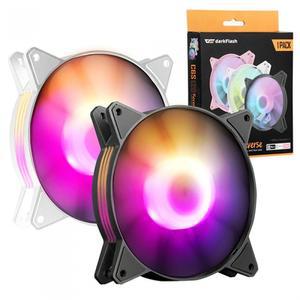 darkFlash C6S 120 RGB Reverse (화이트) 케이스 시스템 쿨러