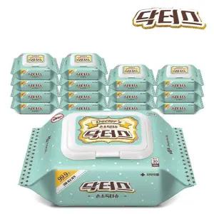 닥터스 손소독티슈 캡형 30매 x 15팩