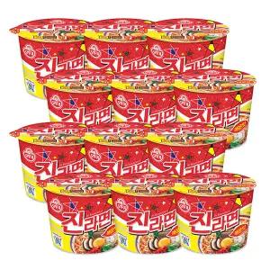 오뚜기 진라면 매운맛 큰컵 110g x12개