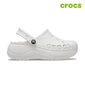 [크록스][크록스 정품] 바야 플랫폼 클로그 여성샌들 208186-100