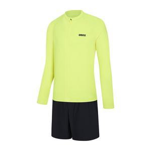 [아레나](김해점)이니셜 남성 레저 짚업 래쉬가드 세트 A4BM1PC02