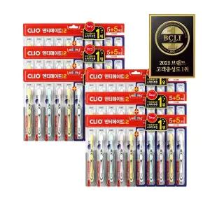 크리오 덴티메이트 시즌2 초극세모 칫솔 5+5입 x6개(총 60개)