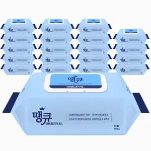 땡큐 오리지널 물티슈 저자극 아기물티슈 100매 20팩/10팩 (오늘출발) 두꺼운 화장지 핸드타올 SH