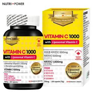 뉴트리파워  리포좀비타민C 500mg 비타민C 1000 (100캡슐)