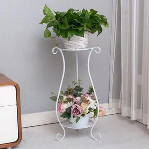 2단 화분 스탠드 받침대 철제 선반 다이 베란다 인테리어 진열 정리대