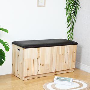 원목투도어벤치수납장 벤치의자 수납소파