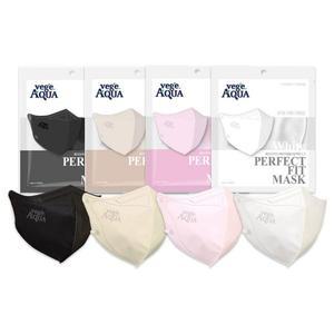 베지아쿠아 마스크 새부리형 K94 50매-T 성인 컬러 국내산 대형 KF94