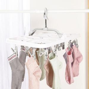 양말걸이 빨래집게 접이식 걸이식 공간활용 빨래 건조대