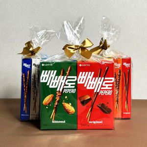 롯데 빼빼로데이 6개 묶음 수제포장 선물세트