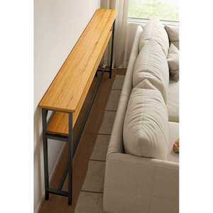 좁은 테이블 뒷꽂이 틈새 이동식 수납장 사이드 책상