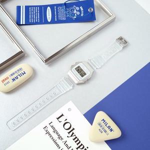 [카시오]18mm 젤리 우레탄 클리어 투명 밴드 스트랩 (카시오 F-91WS F-91W)