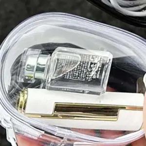 키링 미니파우치 화장품 케이블 립스틱 여행용 투명 다용도 지퍼